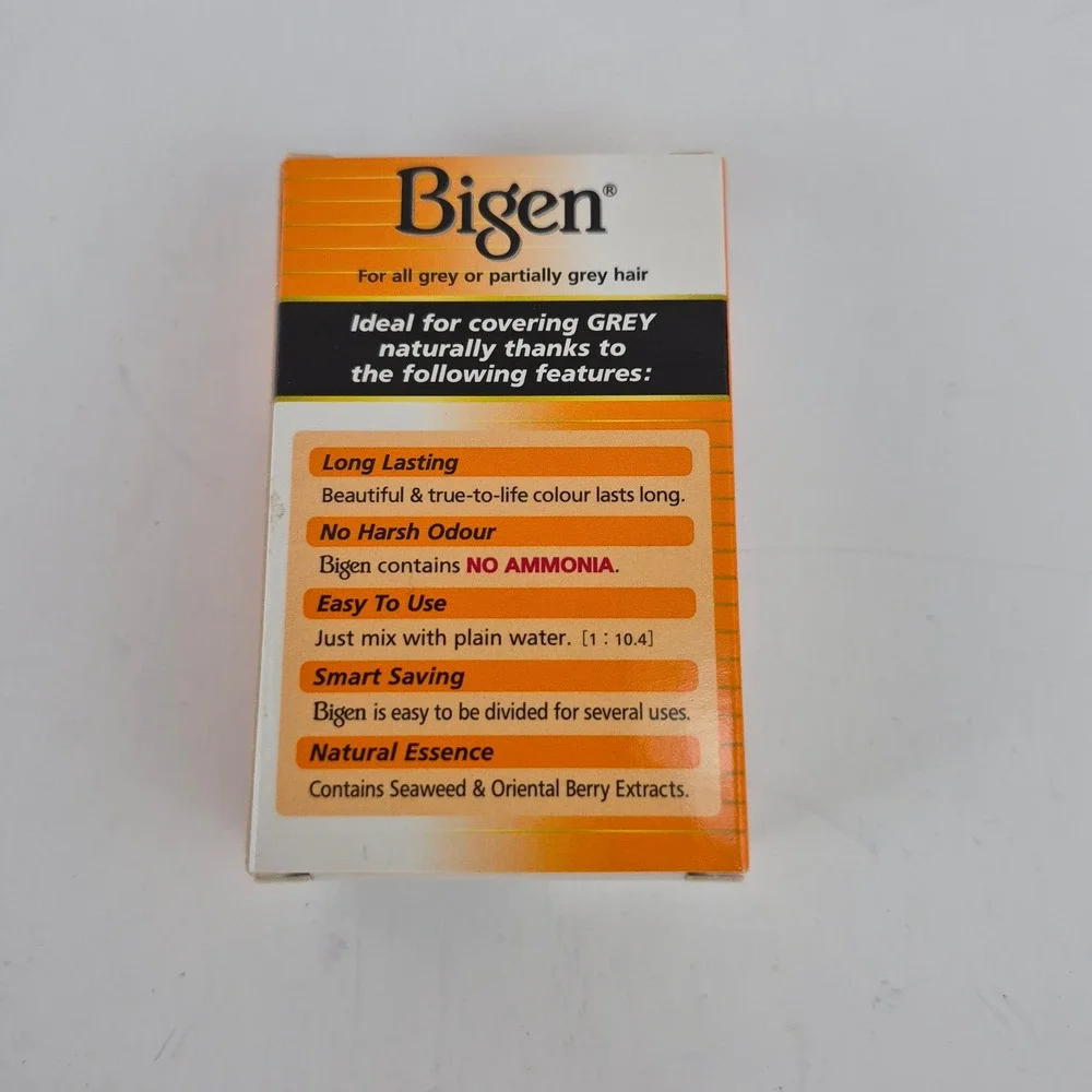 Bigen Permanent Powder Hair Colour 88 Blue Black Ammonia Free 6g Hoyu
